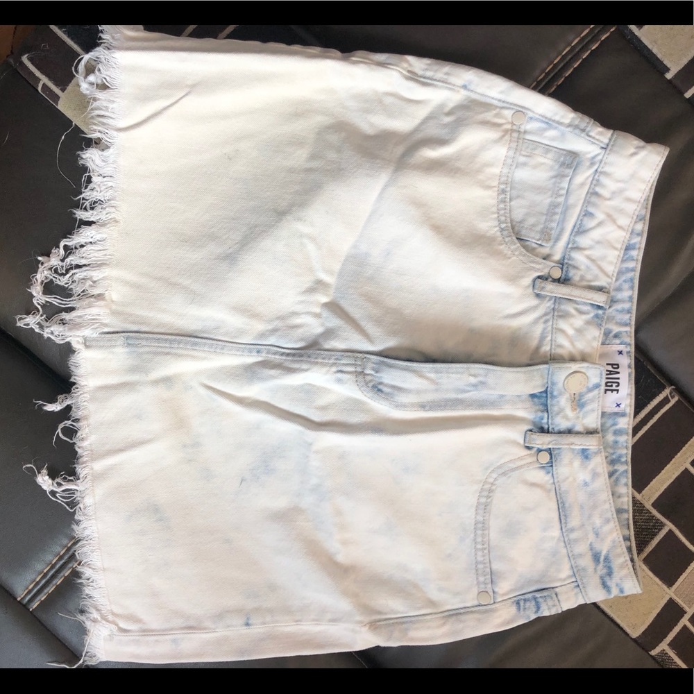 Paige denim skirt